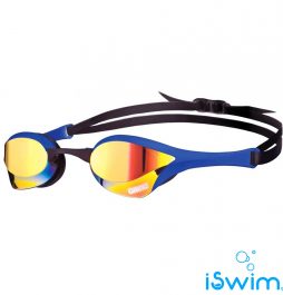 Αγωνιστικά γυαλάκια κολύμβησης, Arena Cobra Ultra Mirror Blue Yellow