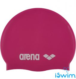 Κολυμβητικό σκουφάκι από πολυεστέρα, ARENA JUNIOR SILICONE CAP PINK