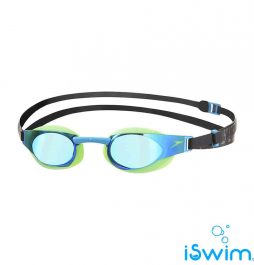 Αγωνιστικά γυαλάκια κολύμβησης, SPEEDO FASTSKIN ELITE MIRROR GREEN BLUE