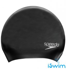 Κολυμβητικό σκουφάκι σιλικόνης για μακρυά μαλλιά, Speedo Long Hair Silicone Cap Black